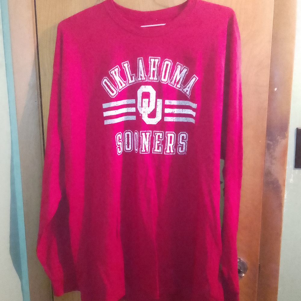 Russell Athletic Red‎ Oklahoma University Shirt